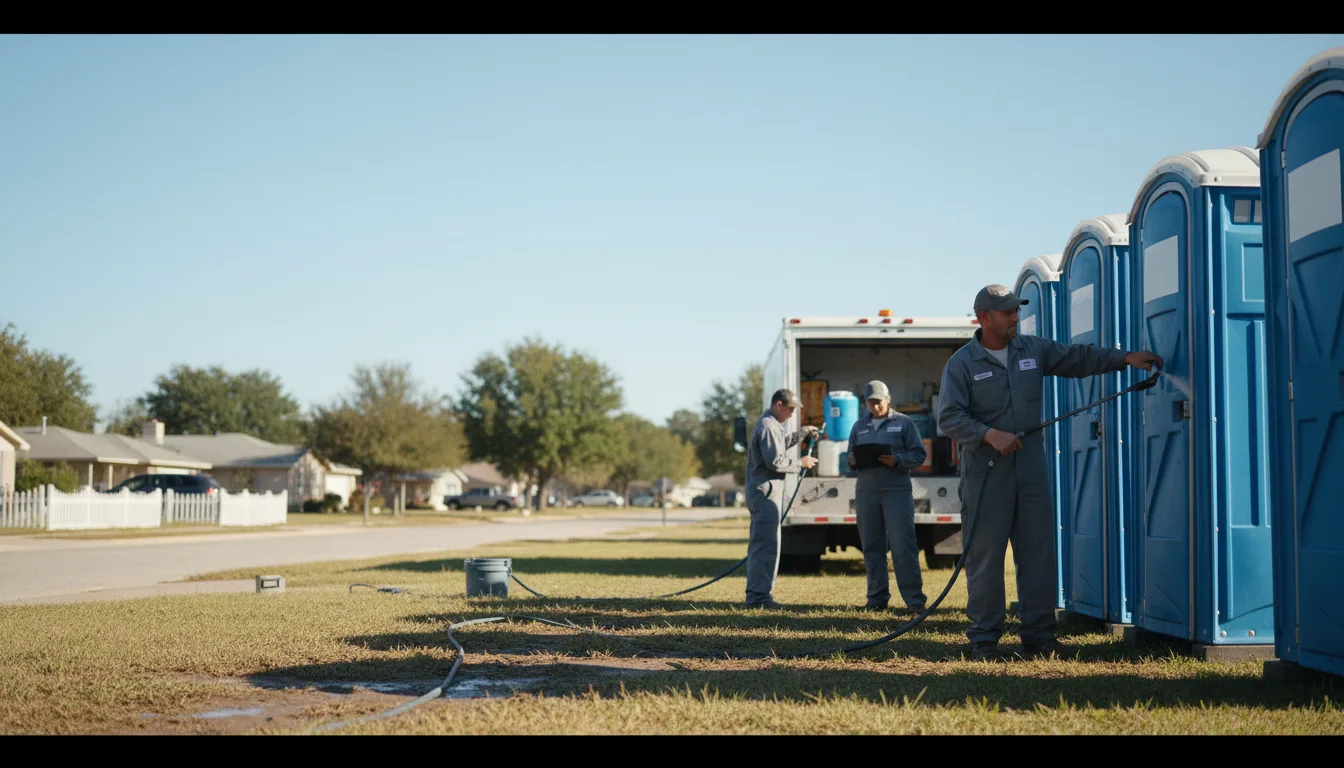 Long-Term Portable Toilet Rental in Springfield, IL near me
